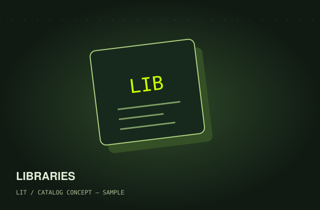 تصویر مفهومی محصول نمونه LIT / LIT sample product concept